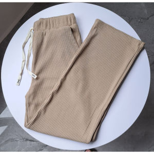 Quần Ống Rộng Nữ Thun Gân Cao Cấp Suông Thu Đông Mẫu Mới Phong Cách Thời Trang Hàn Quốc M110 THỜI TRANG KENCHI