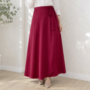 Rok Shakila Flare/Rok panjang wanita bahan shakila fit to xl