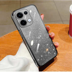 Case Oppo Reno 13 5G 13 Pro 5G Luxury Gliter TPU Premium Silicon Plating Clear
