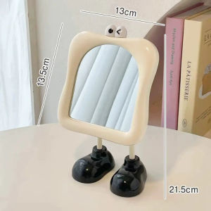 Gương Trang Điểm Để Bàn Dễ Thương Mini Có Chân Đứng – Gương Makeup Soi Mặt Kiểu Cute Trang Trí Bàn Học Bàn Làm Việc