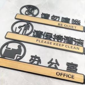 3D Customized House Number Plate Nombor Rumah No Plat Acrylic Sign 3d数字门牌号 定制 门牌 标牌64