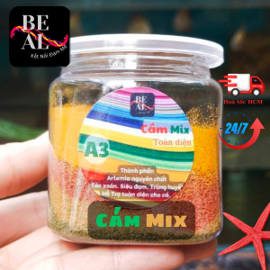 Cám Mix 50g – Thức Ăn Dinh Dưỡng Đa Thành Phần Cho Cá Cảnh