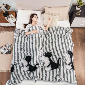 Selimut Bulu Halus 150x200 Motif Dewasa Abstrakk Termurah Berkualitas