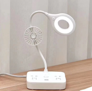 USB extension cord Multifunctional LED desk lamp socket Keimav