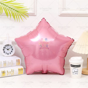 18 Inches Star Foil Balloon Gold Pentagram Shaped Mylar Helium Balloon Metallic Star Shape Alminum Foil Balloons For Baby Shower Birthday Wedding Valentines Day Decoration Party Supplies