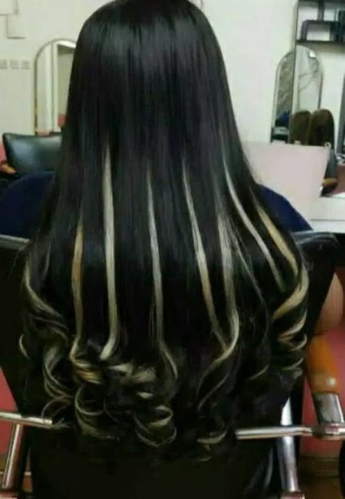 rambut sambung asli rambut manusia 1000% hair extension warna blonde ...