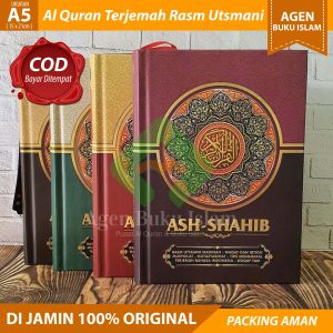 COD Al Quran Rasm Utsmani Standar Timur Tengah Ash Shahib A5 Ukuran Sedang Alquran Terjemah Waqaf Ibtida ORIGINAL