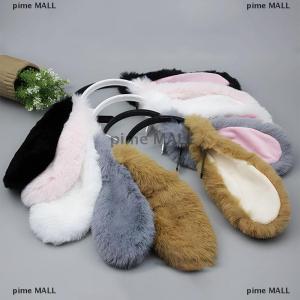pime MALL Dễ Thương Bunny Tai Headband Sang Trọng Thỏ Tóc Hoop Mũ Nón Cosplay Trang Phục Phụ Kiện Tóc Cho Người Lớn Đảng