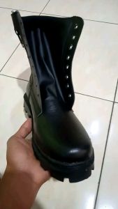 SEPATU PDL TNI POLRI SEPATU PDL SCURITY SATPOLPP SEPATU PDL KULIT JERUK