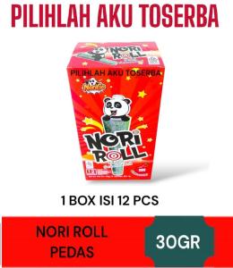 NORIGO Nori ROLL Rasa PEDAS 30 gr - ( HARGA 1 BOX )