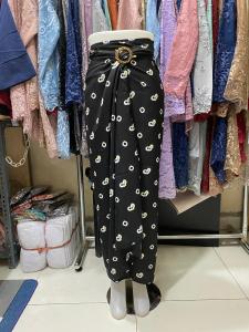Rok Lilit Batik Jumputan/Kain Lilit Motif Jumputan/Bawahan Wanita Modern/Rok Jumputan Terkini
