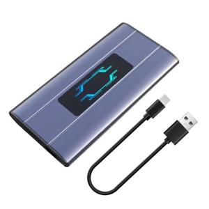 Universal Hard drive Enclosure Metal Housing LED Illumination Efficient Heat Dissipation Handheld Design For Professionals Gamers