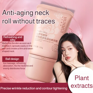 【FAMMY FAEY】Collagen Bosei Neck Cream Lifting Firming and Wrinkle-Reducing Moisturizing Massage Roll-on Neck Cream胶原玻色因美颈霜