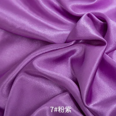 26 Colors Satin Fabric By The Meters Skirt Lining Material Wedding Decoration Fabric Box Lining DIY Clothing Sewing Background