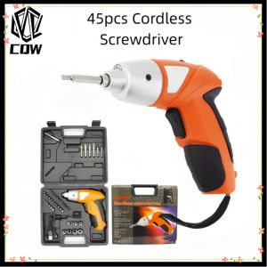 CQW Cordless Rechargeable Handy Drill Screwdriver 45pcs