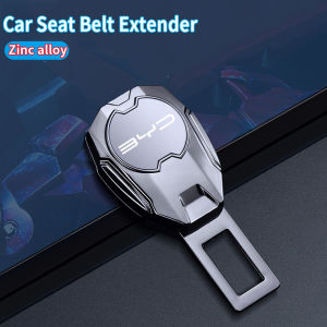 Zinc Alloy Car Seat Belt Clip Extender Auto Seatbelt Lock Buckle Plug For BYD ATTO 3 EV YUAN PLUS SONG PLUS HAN TANG QIN F3 E6 Dmi F0 G3 i3 EA1 Accessories