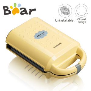 Bear Electric Sandwich Waffle Maker Press Toaster/Toast Whole Square Loaf Bread Slice Breakfast Machine DBC-P05B1