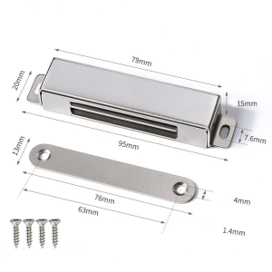 Heavy Duty Cabinet Magnetic Catch Closers Kitchen Doors Furniture Hardware Accessories