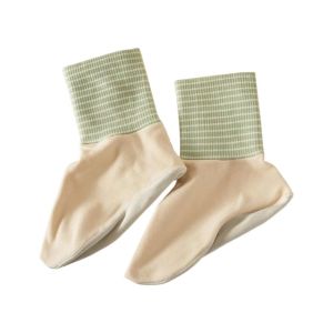 【COD&Fast Delivery】 Thicken Warm Sleeping Socks Thick Velvet Fleece Simple Stripes Thermal Winter Socks Cartoon Loose Mid Tube Home Floor Socks Women Socks