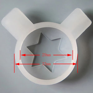 Cetakan ice cream Cetakan Bintang Mesin es krim Soft Ice Cream Mold