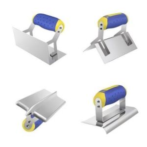 4pcs Edge Trowel Set Corner Finishing Tool for Drywall and Diatom Mud Construction