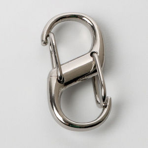 Zipper Clips Steel Letter S Lobster Clasps Shortening Chain strap Buckle Spring Snap Hook Bag Carabiner Necklace Connectors DIY Bag Accessories