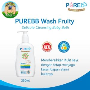 PURE BB Wash | Sabun Mandi Bayi Pure Baby | Baby Top to Toe Wash Purebaby Bath Care
