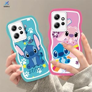 (Lokal Ready) Xinyu Casing hp Xiaomi Poco M3 Pro Poco M3 Poco X3 NFC Poco X3 Pro Penutup Casing Ponsel TPU Tepi Gelombang Jahitan Kartun Soft Silicone Kesing Case