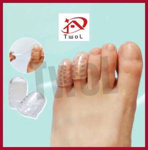 TwoL Toe Cap Cover Protection Toe Separators Toe Protector Cover/ Soft Anti-abrasion Breathable Foot Corns Blisters