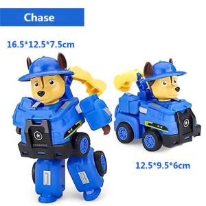 Chase cars Paw patrol Vehicles Toys Kids Gifts Birthday Present Deformable robot toys