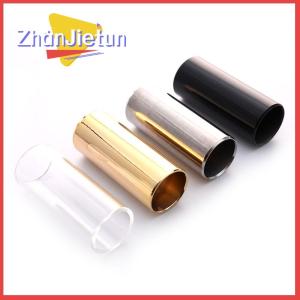 zhanjietun 60MM Guitar Slide Bar Stainless Steel Metal/Glass Finger Slides For Ukulele