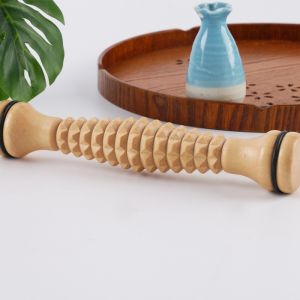 Tengfa Lina Gỗ Con lăn mát xa chân Cho viêm cân gan chân Relief massage mô sâu Công Cụ Căng Thẳng Relief Massage Chân Rpller giảm bớt căng thẳng