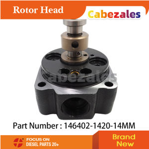 Fuel Injection Pump Head Rotor 146402-1420 14MM 4 Cylinder Right For Isuzu 4BE1 Engine / Nissan FD35 / Mazda SL