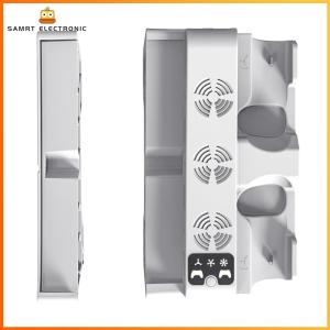 Ngang đứng và trạm làm mát W/Hub USB đế đui đèn với bộ điều khiển sạc cho ps5 Slim/ps5 Pro Disc & Digita
