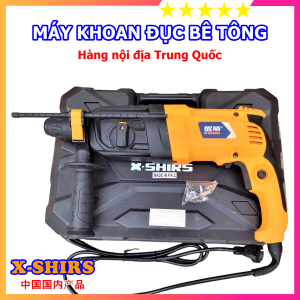 Máy Khoan Bê Tông Hàng Nội Địa Trung Quốc X SHIRS (720W) - 3 Chức Năng - Bảo Hàng 12 Tháng