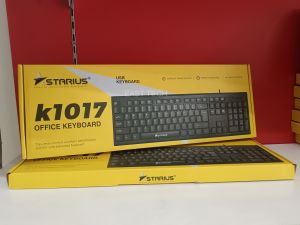 STARIUS K1017U Slim Wired USB Keyboard standard keyboard