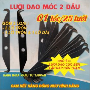 [HCM]DAO MÓC SẮT CẮT CHỈ SỢI CÁN BẠC