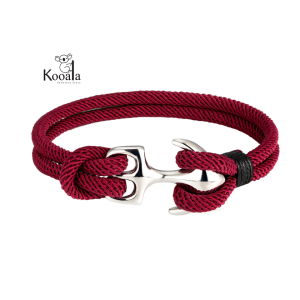 Gelang Pria Tali Jangkar Milan Pria Model Simple Gaya Casual Keren Terbaru GP16