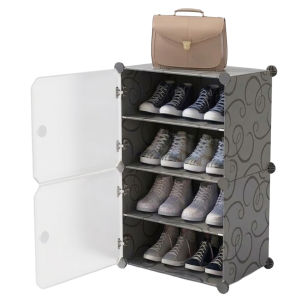 NEST Clario Multifunctional Stackable Shoe Rack Free Door Catch SG