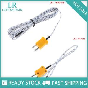 LF Wholesale✨Flash Sale ✨ 1PC K type temperature sensor thermocouple probe cable wire 0.5/4m
