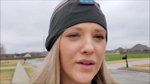 Bluetooth Sports Headband Headphones Ultra-Thin HD Stereo for Workout Travel Meditation