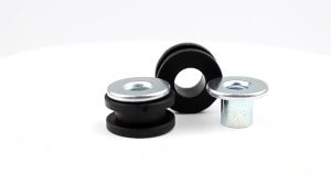 PL (sun) Motorcycle Rubber Grommets Set 5pcs Bolt Kit Sho Proof Pressure Relief Cushion for Bike Assembly Repair Workshop Use (MY)