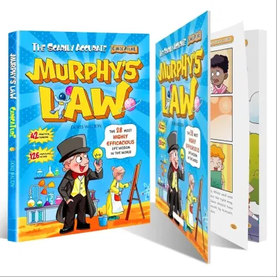 Murphys Law Learning Book Educational Comic Book for Kids 8-12 Years Old Life Principles for Children