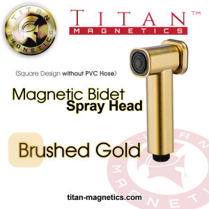 Magnetic Bidet Spray Set Adjustable Water Pressure (No Drilling Required) for Toilet Premium Design