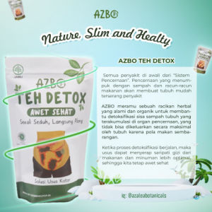 Teh Detox Penurun Berat Badan Solusi Perut Buncit