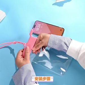 Vinnatsu Túi chống nước IPX8 trong suốtcảm ứng cực nhạyBảo Vệ Điện Thoại Dưới Nướcnhận diện Face ID/Vân tay