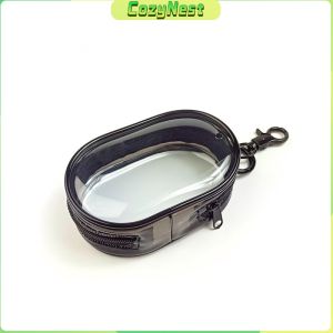 C.N. Waterproof Clear Data Cable Storage Bag Portable Mini Zipper Bag Storage Box