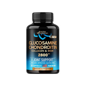 Glucosamine Chondroitin with Collagen - Joint Support Supplement - Vitamins Made in the USA - 2800mg