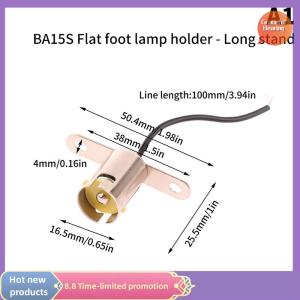 Graceful Innovative And Practical 1157 BAY15D 1156 BA15S Car Brake Light Turn Signal Auto LED Bulb Wire Adapter Ship DIY Lamp Socket Holder