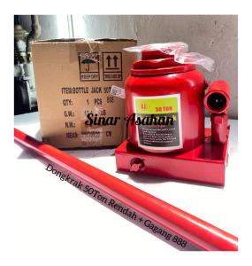 Dongkrak 50 Ton 888 Rendah + Gagang